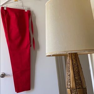 Carolyn-Herrera linen Pants